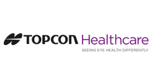 Logo Topcon Healthcare. 4º Congreso IOR.