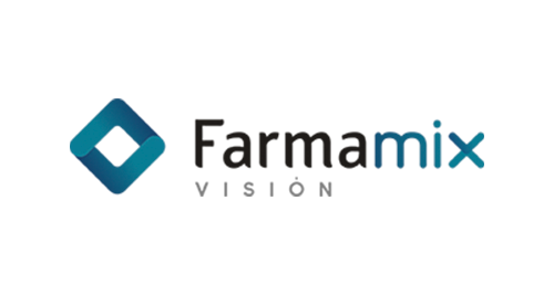 Logo Farmamix. Colaborador Congreso IOR